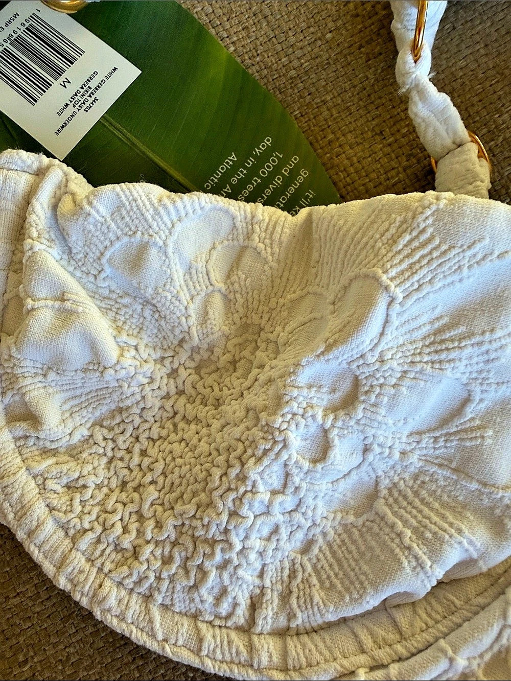 FARM Rio White Underwire Bikini Top - Picture 3 of 3
